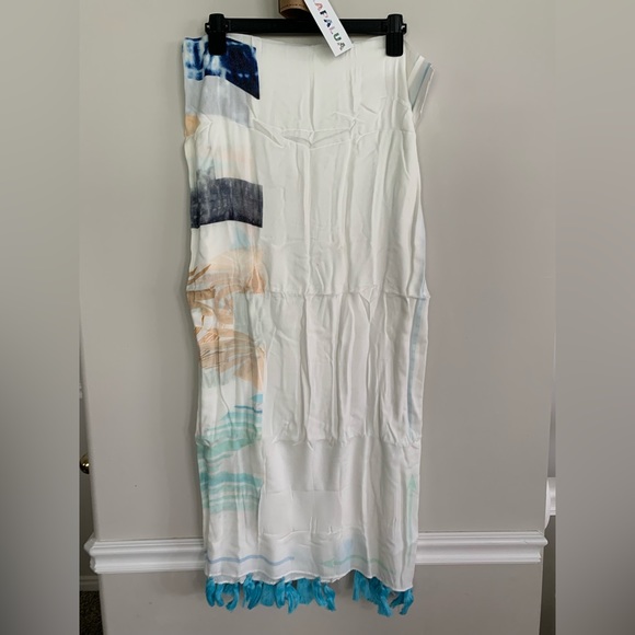 NEW KAPALUA TASSLE WRAP SARONG - Picture 5 of 7